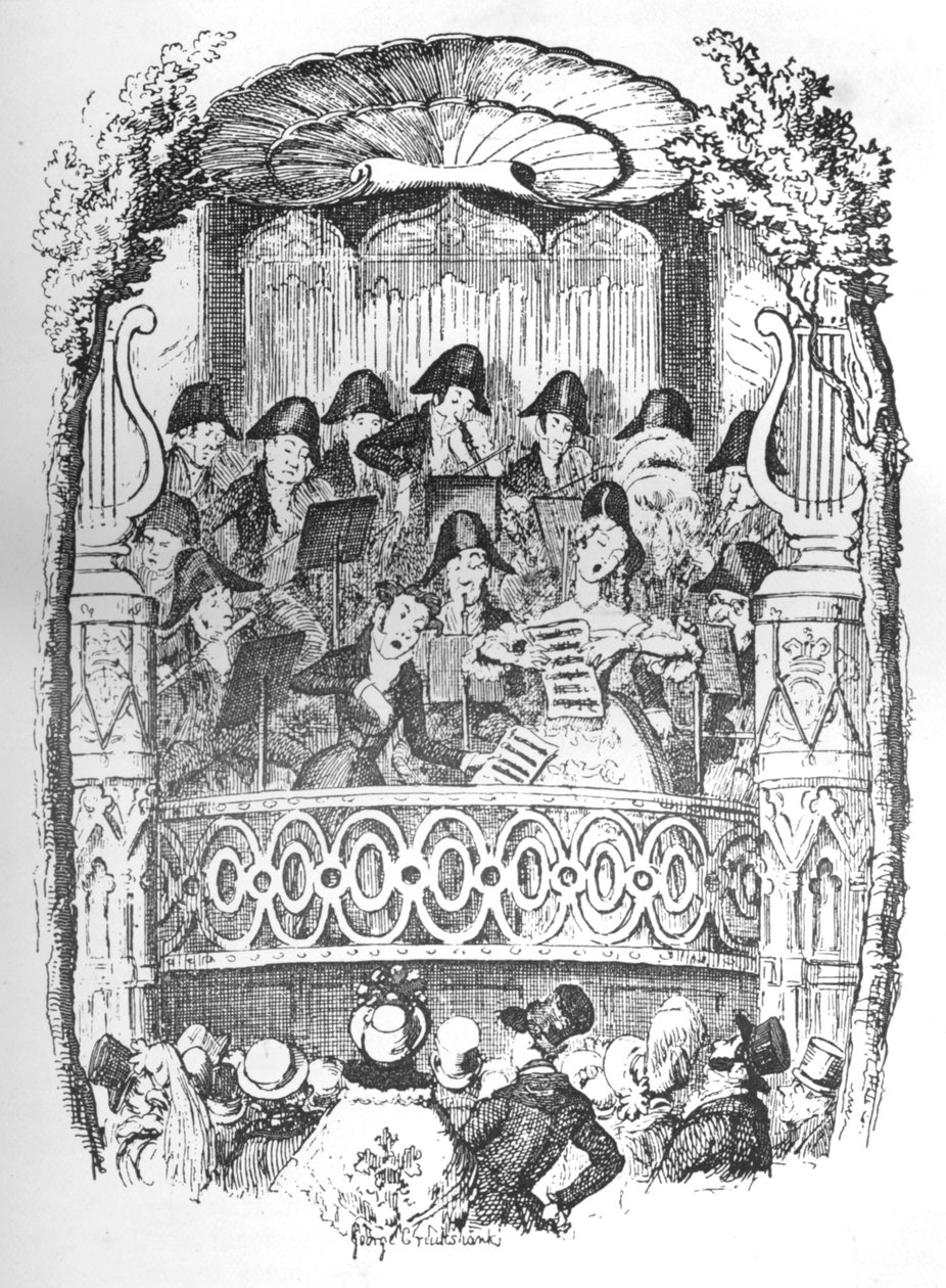 Jardines de Vauxhall de día, c1900 de George Cruikshank