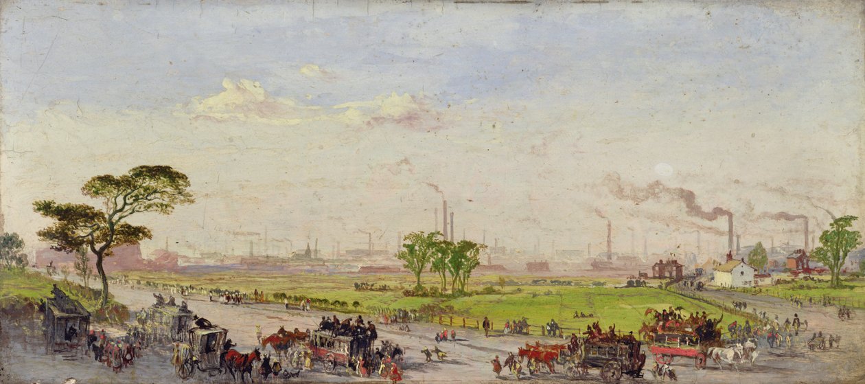 Manchester desde Belle Vue de George Danson