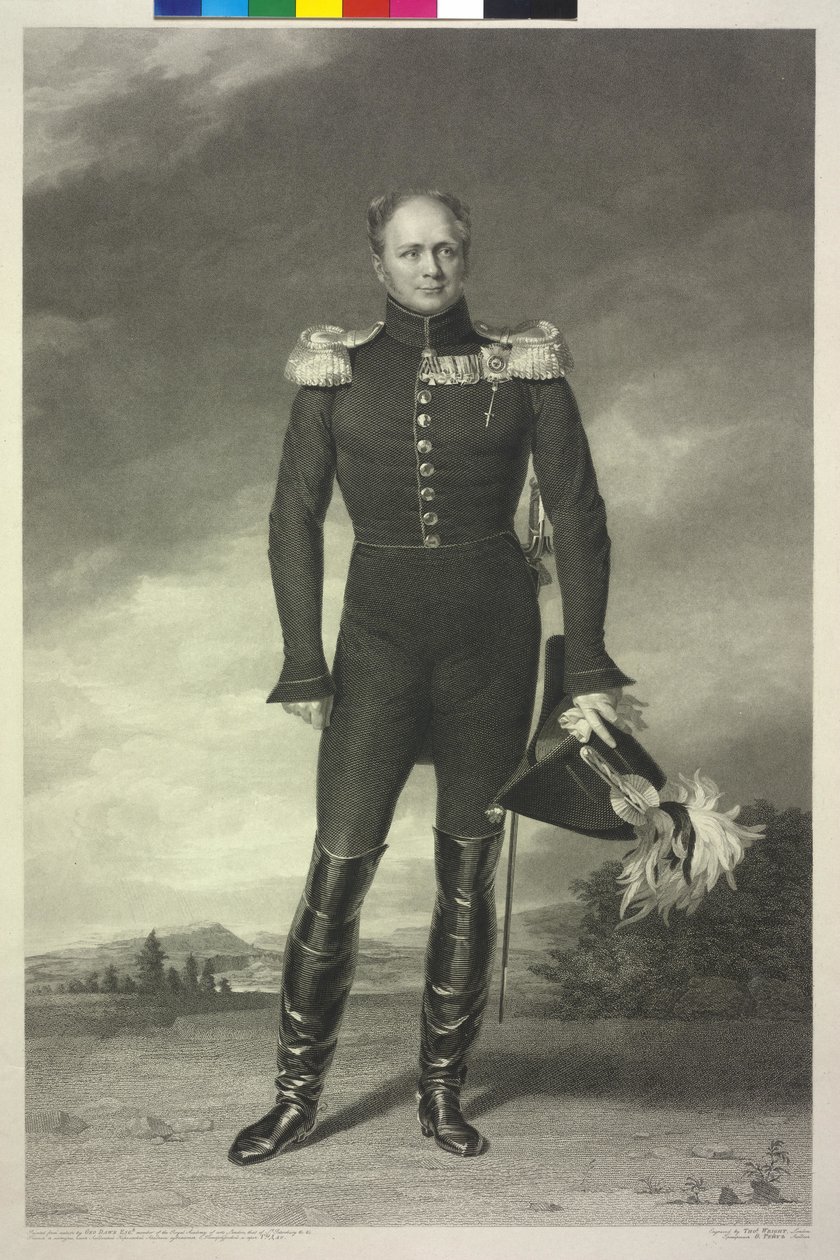 Emperador de Rusia Alejandro I de George Dawe