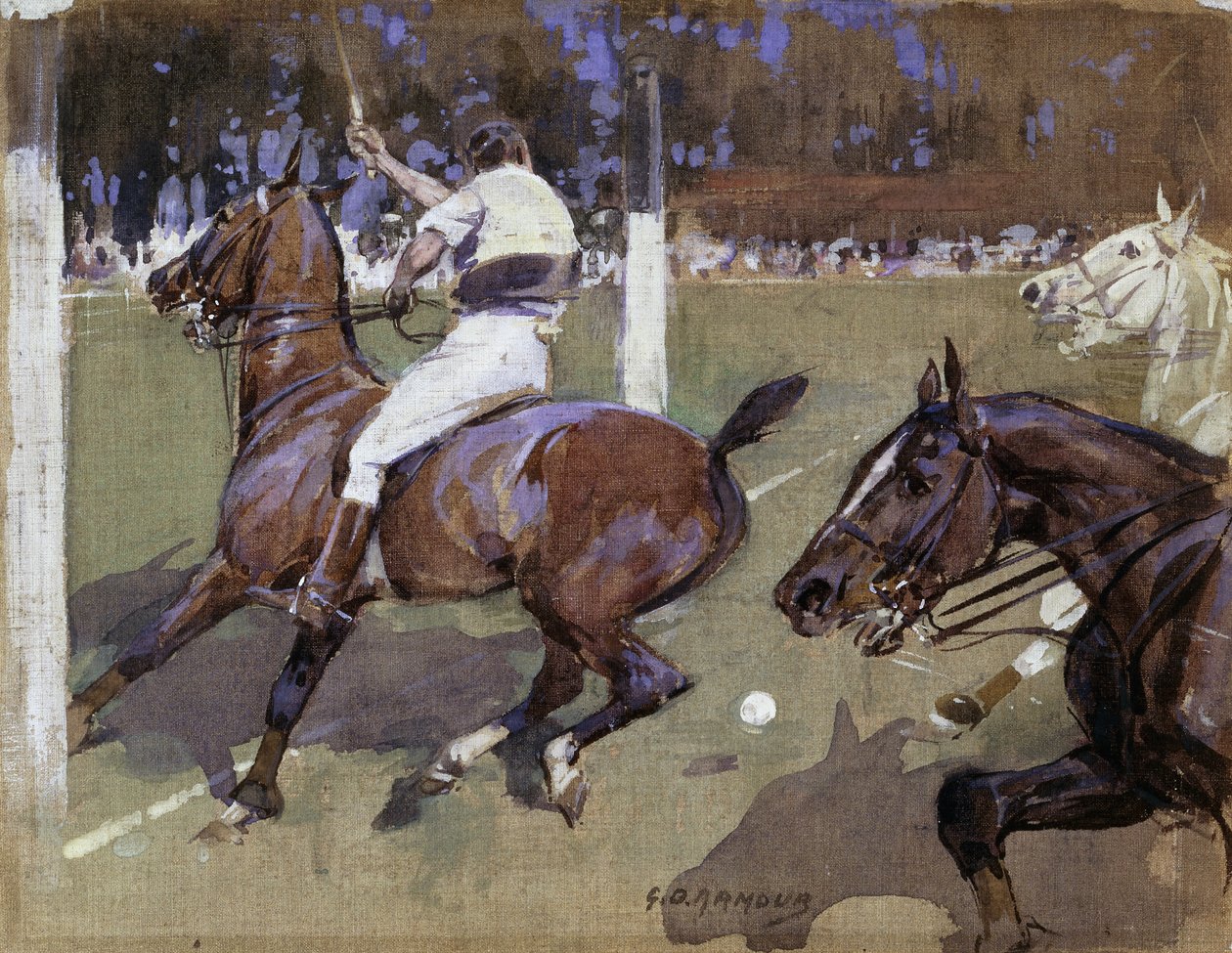 Guardar un gol de George Denholm Armour
