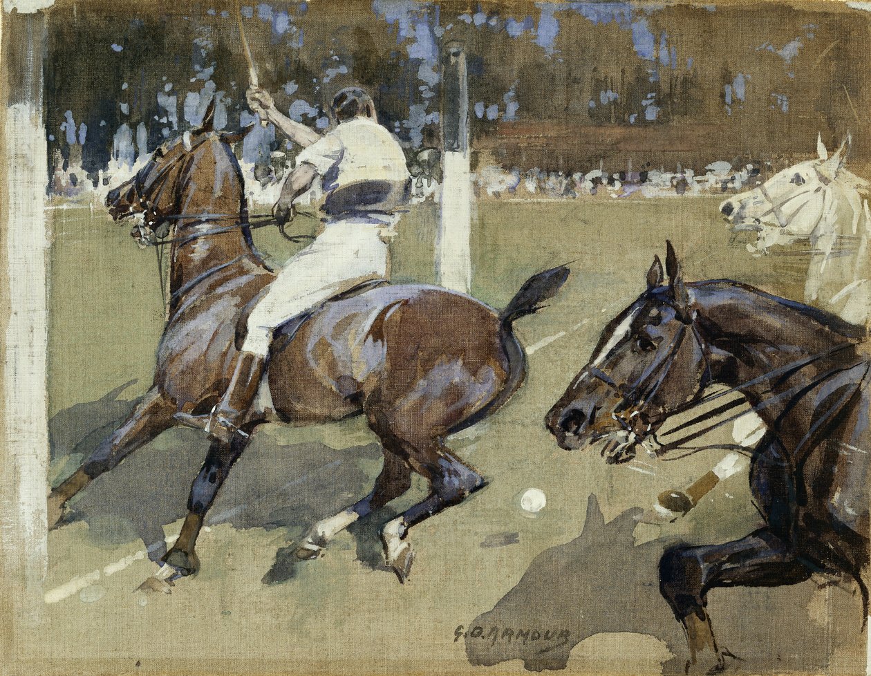 Guardar un gol de George Denholm Armour