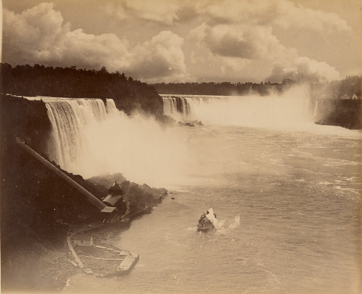 Cataratas del Niágara de George E. Curtis