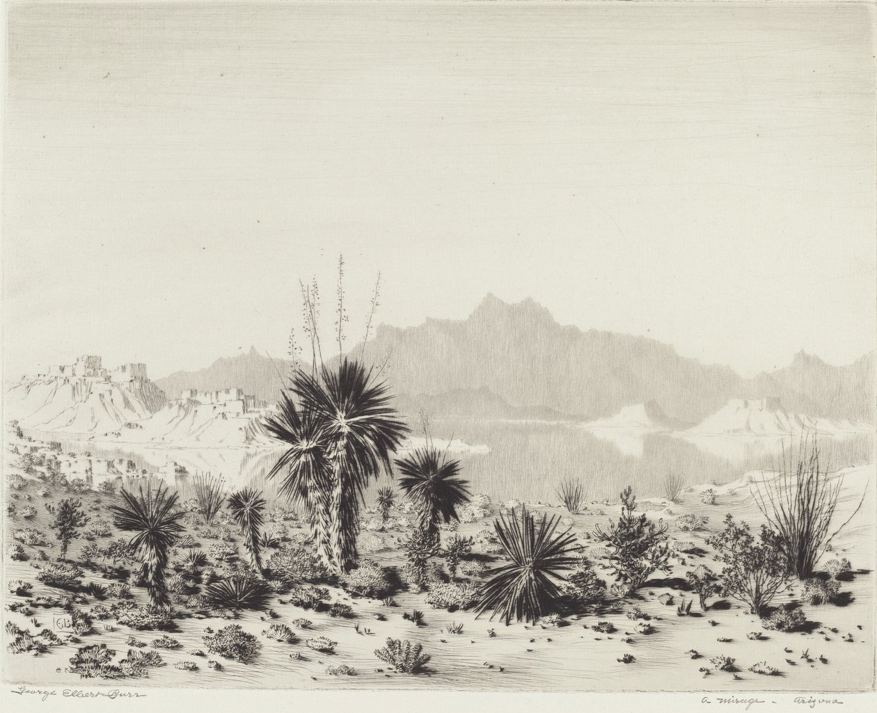 Un espejismo, Arizona de George Elbert Burr