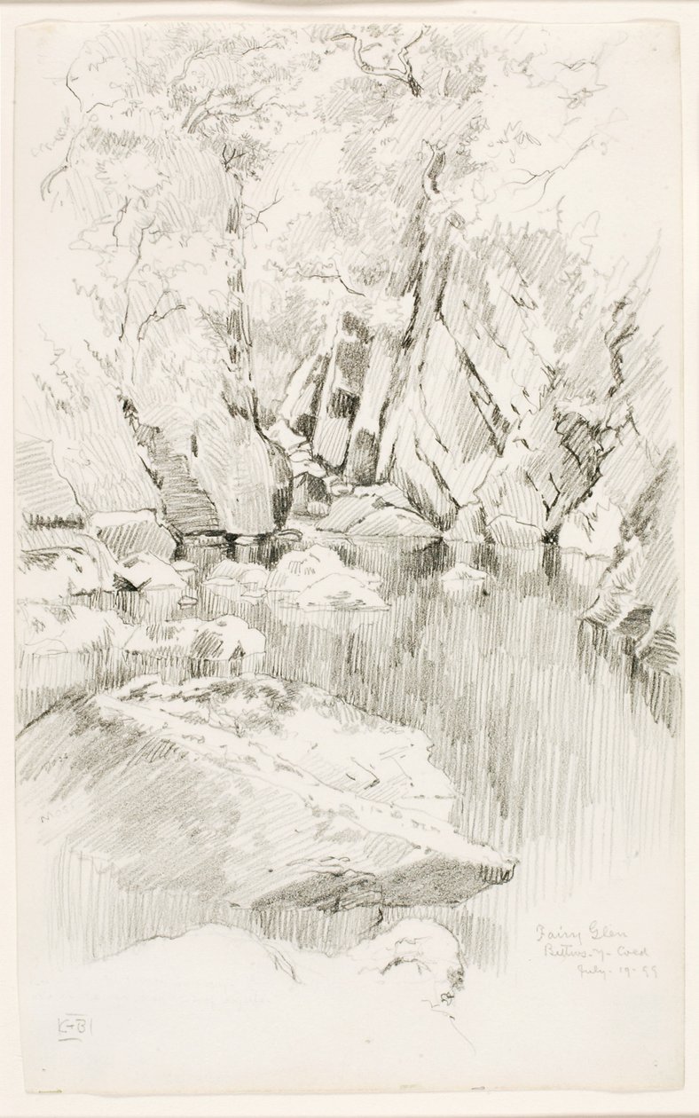 Fairy Glen, Bettws-y-Coed de George Elbert Burr