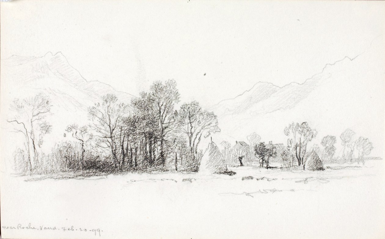 Cerca de Roche, Vaud de George Elbert Burr