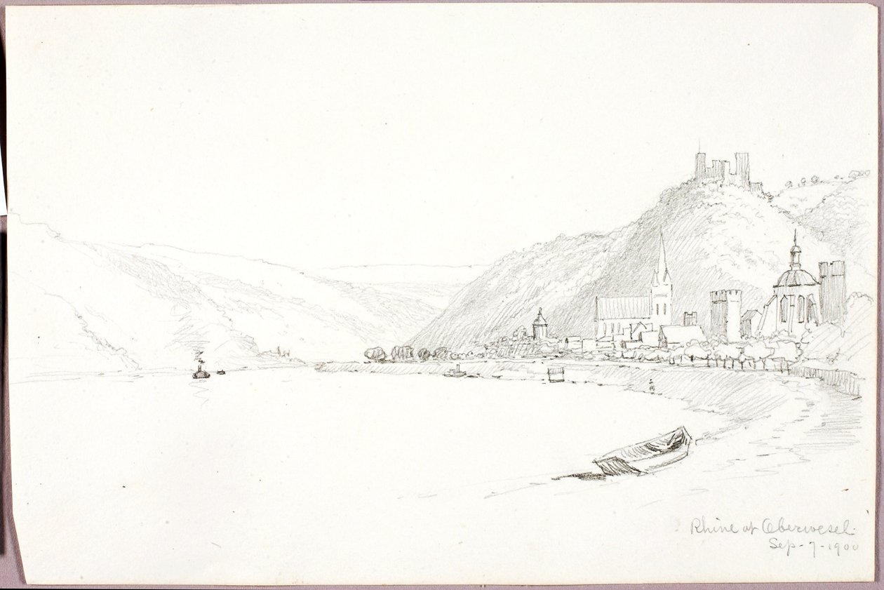 Rin en Oberwesel de George Elbert Burr
