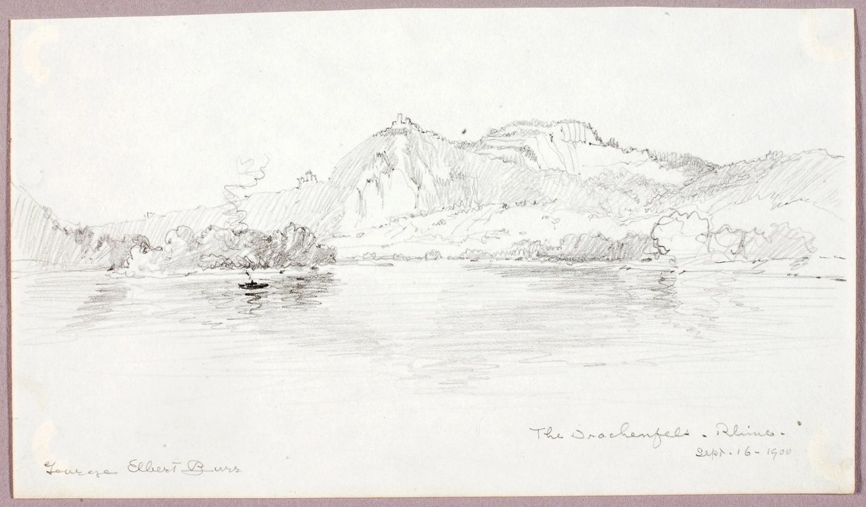 Drachenfels, Rin de George Elbert Burr