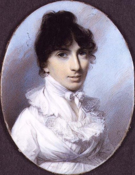 Miniatura de la Srta. Anne Seton de George Engleheart