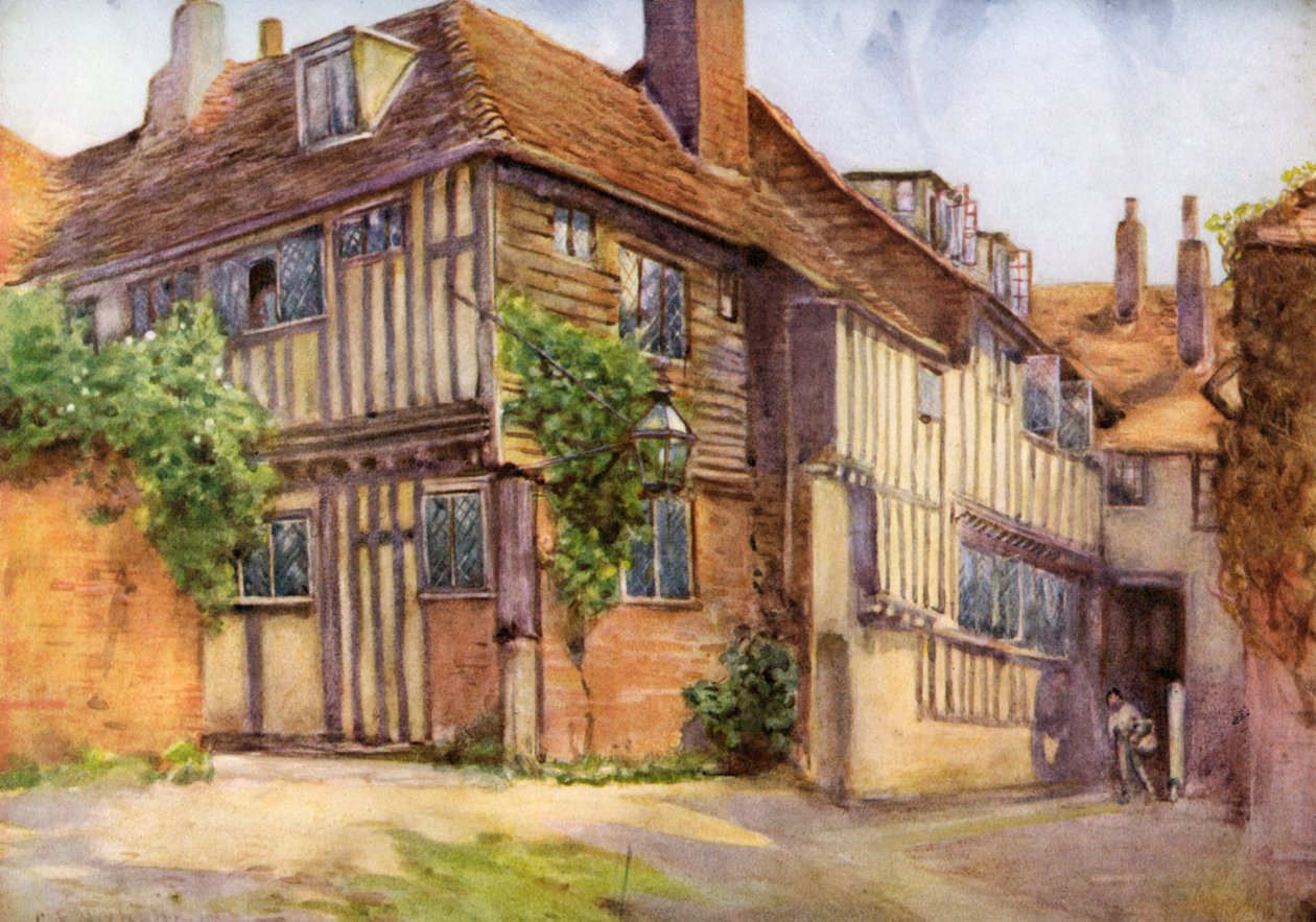 Mermaid Inn, Rye, Sussex de George Franck Nicholls