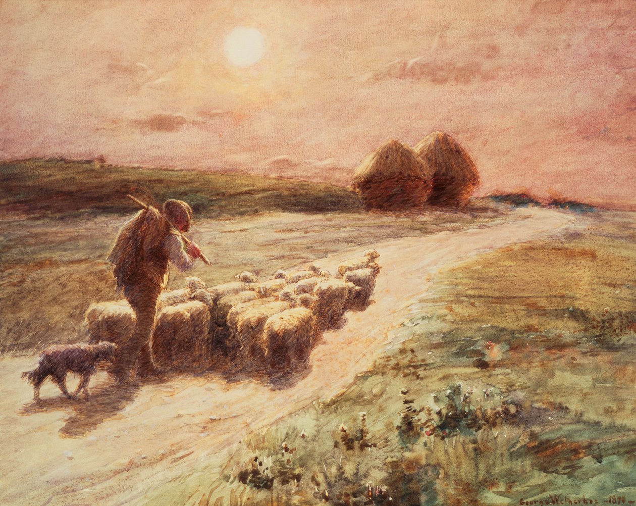 Fin del Día, 1890 de George Faulkner Wetherbee