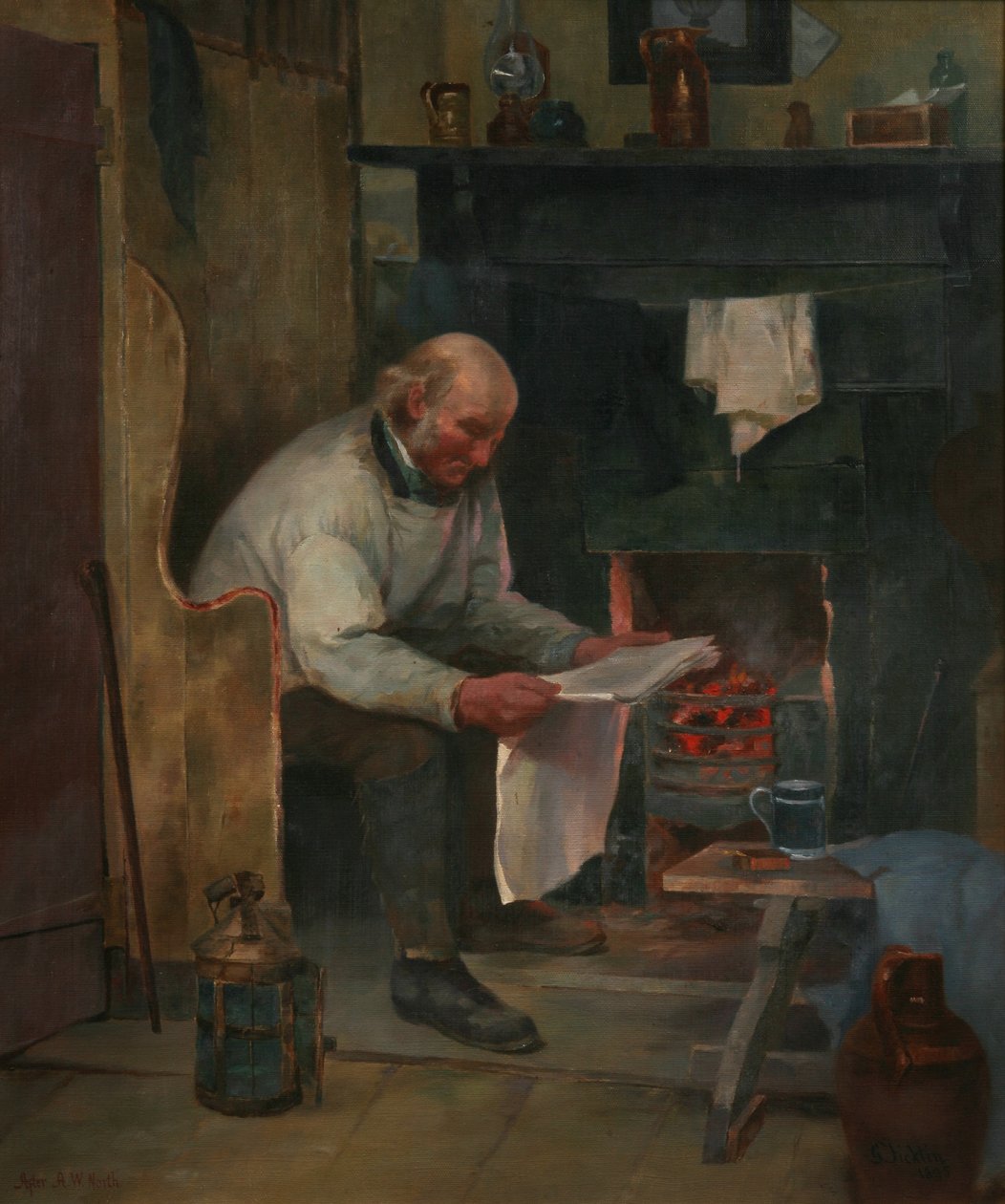 Contentamiento, 1895 de George Ficklin