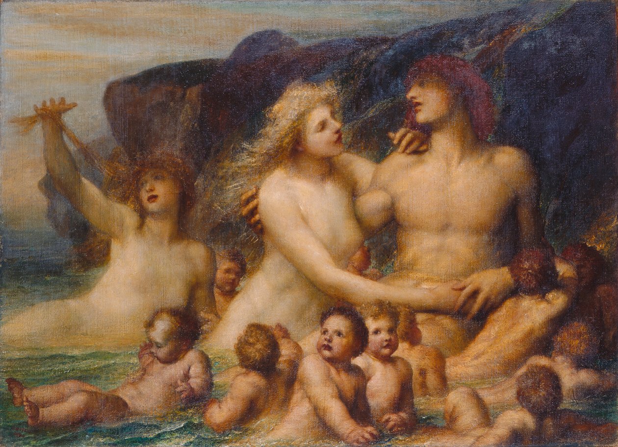 Un idilio griego de George Frederic Watts