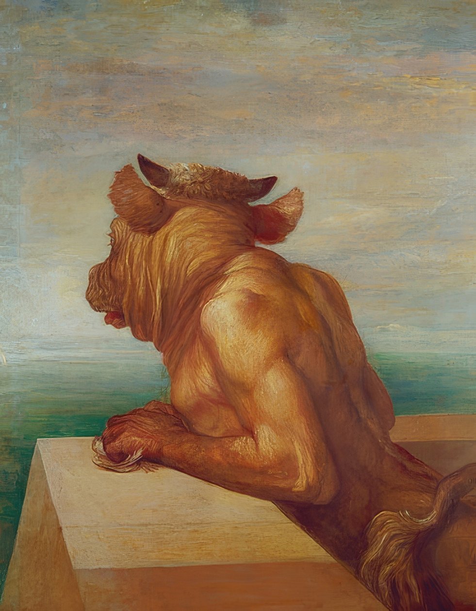 El Minotauro. 1885 de George Frederick Watts