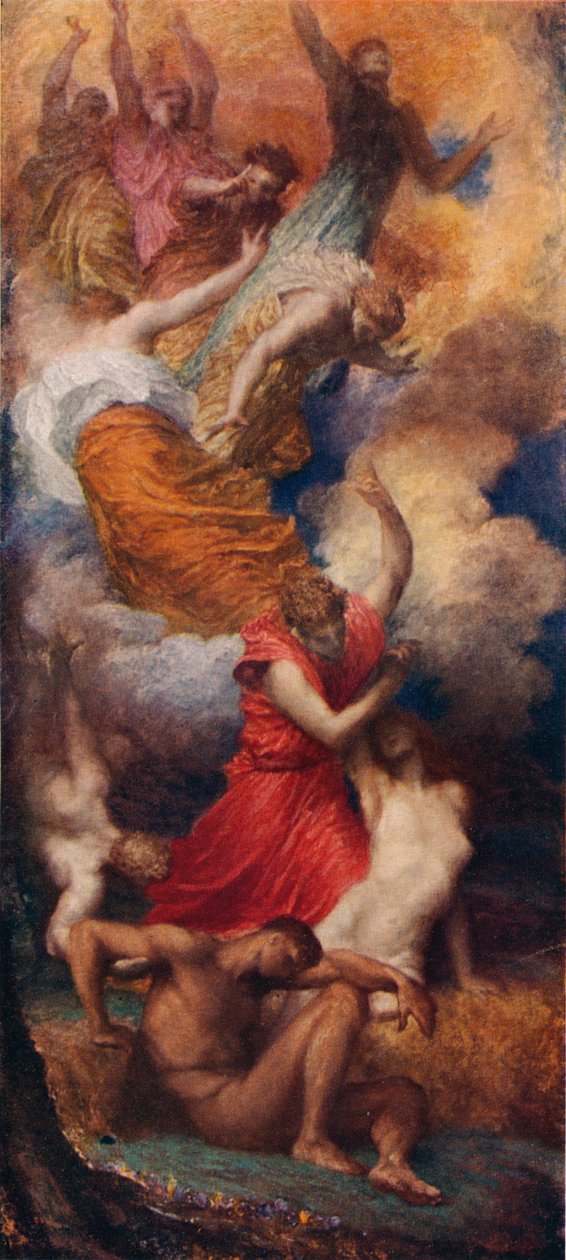 La Creación de Eva, 1882 de George Frederick Watts