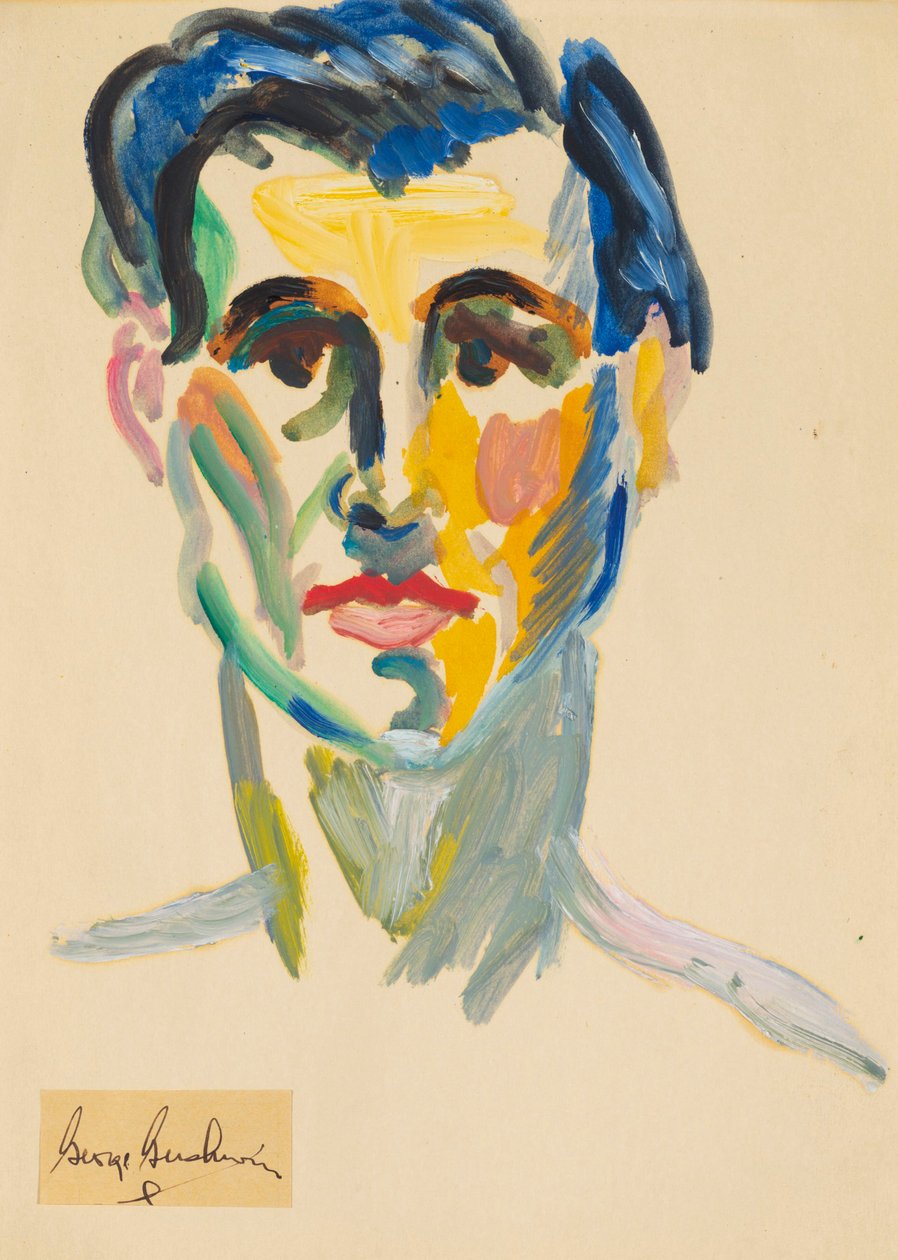 Autorretrato de George Gershwin