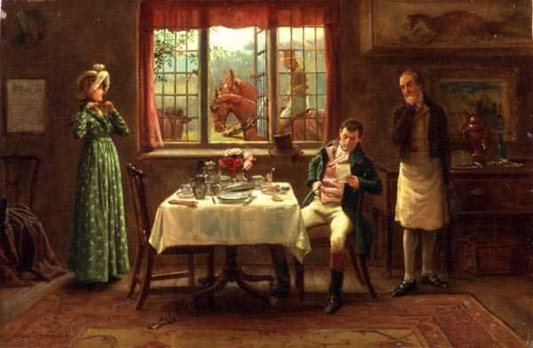 La partida de George Goodwin Kilburne