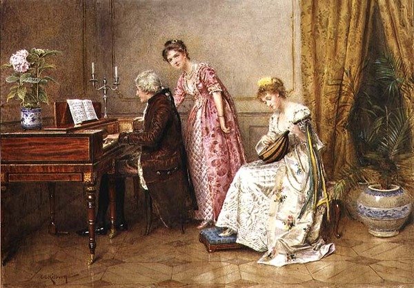 El Trío de George Goodwin Kilburne