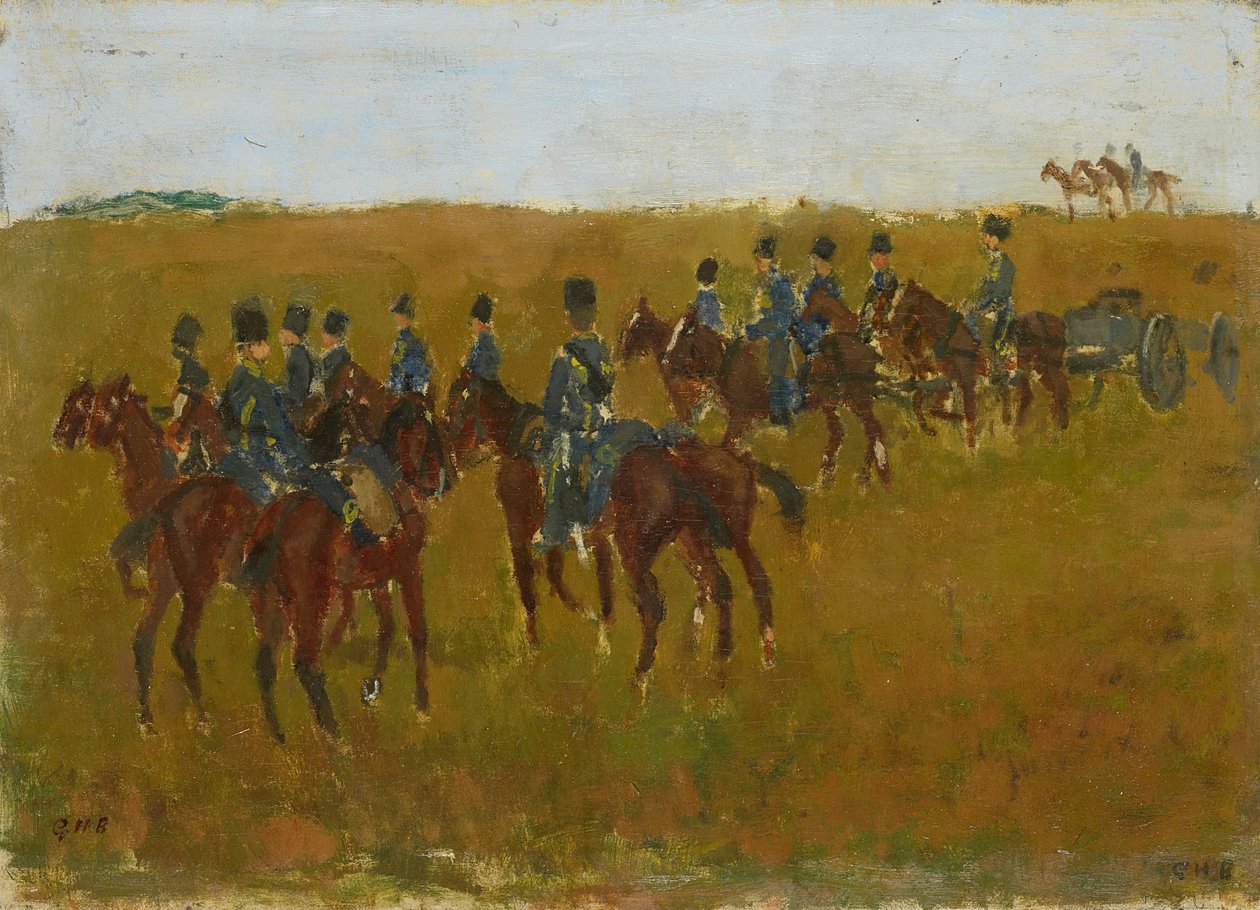 Artillería de maniobra de George Hendrik Breitner