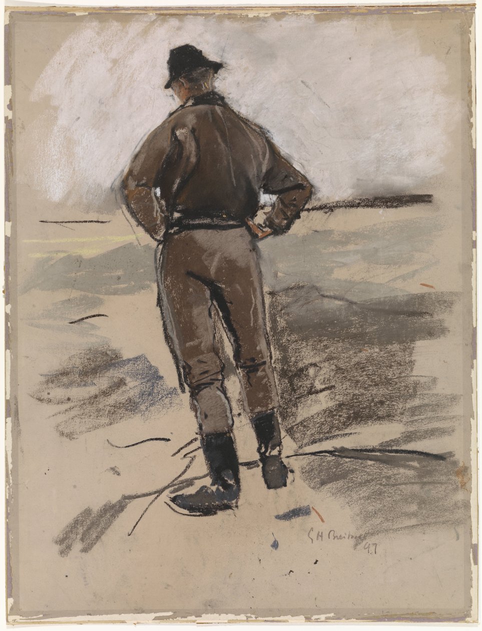 Trabajador del suelo de George Hendrik Breitner