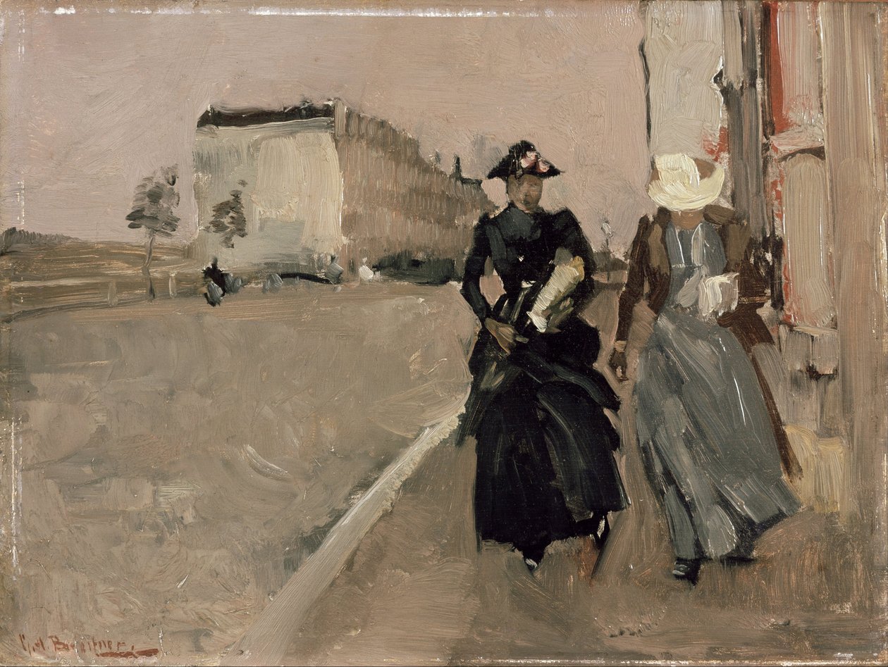 Ráfaga de viento de George Hendrik Breitner