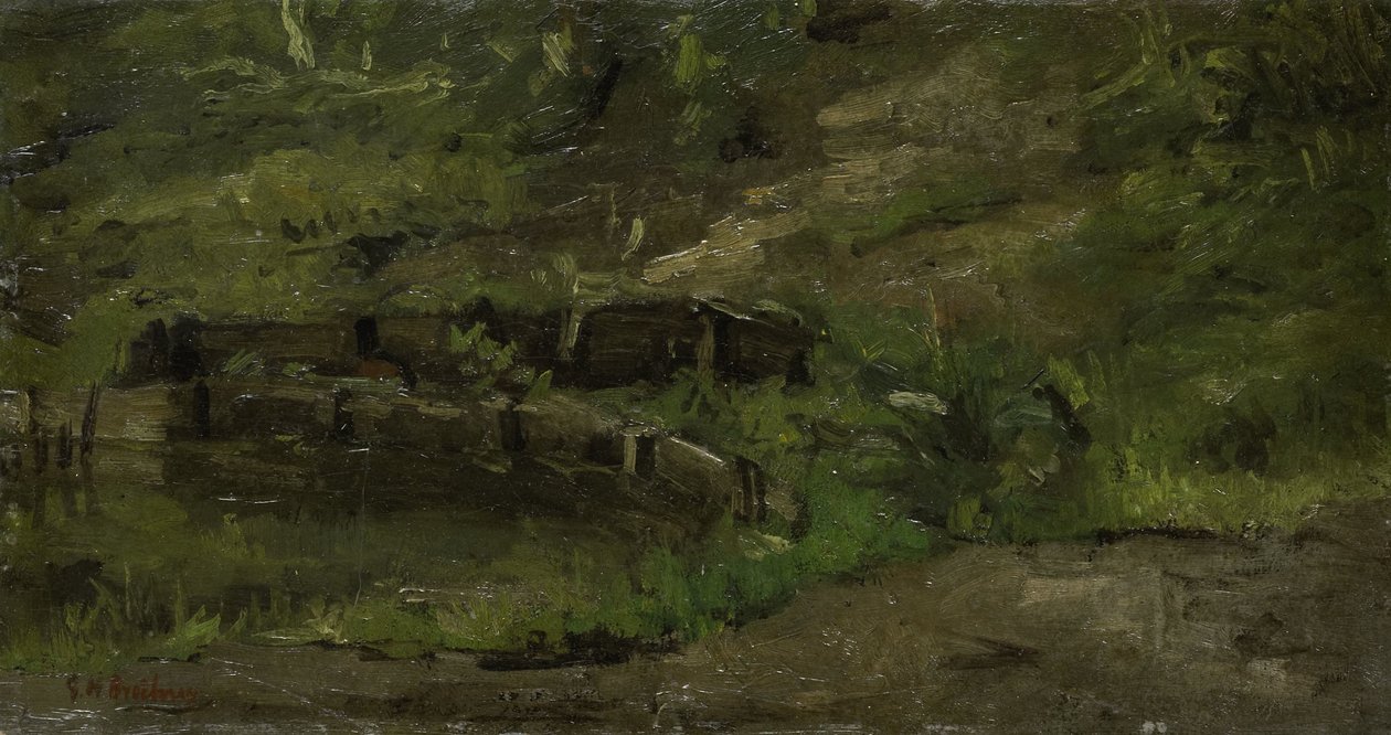 Paisaje de la pradera de George Hendrik Breitner