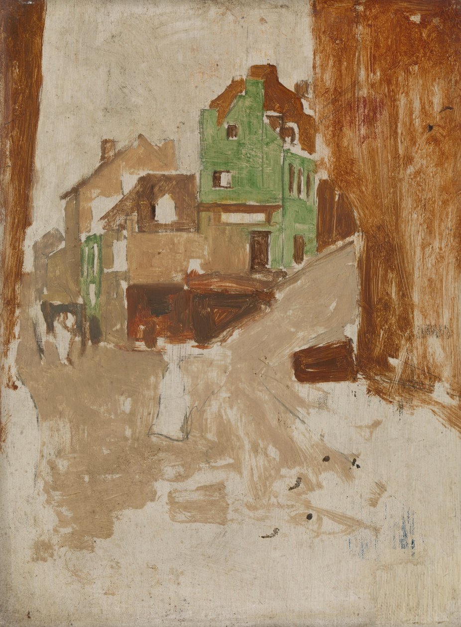 Calle de Montmartre, París de George Hendrik Breitner