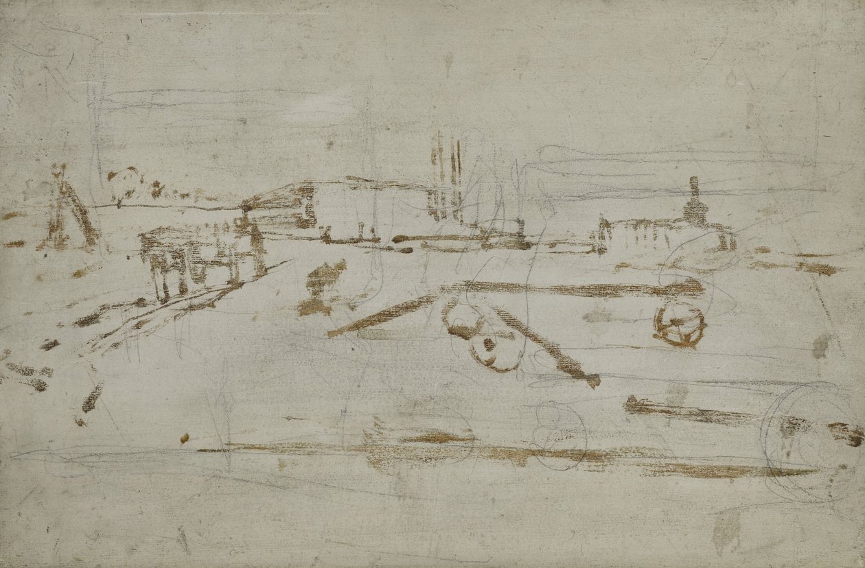 El borde de una ciudad de George Hendrik Breitner