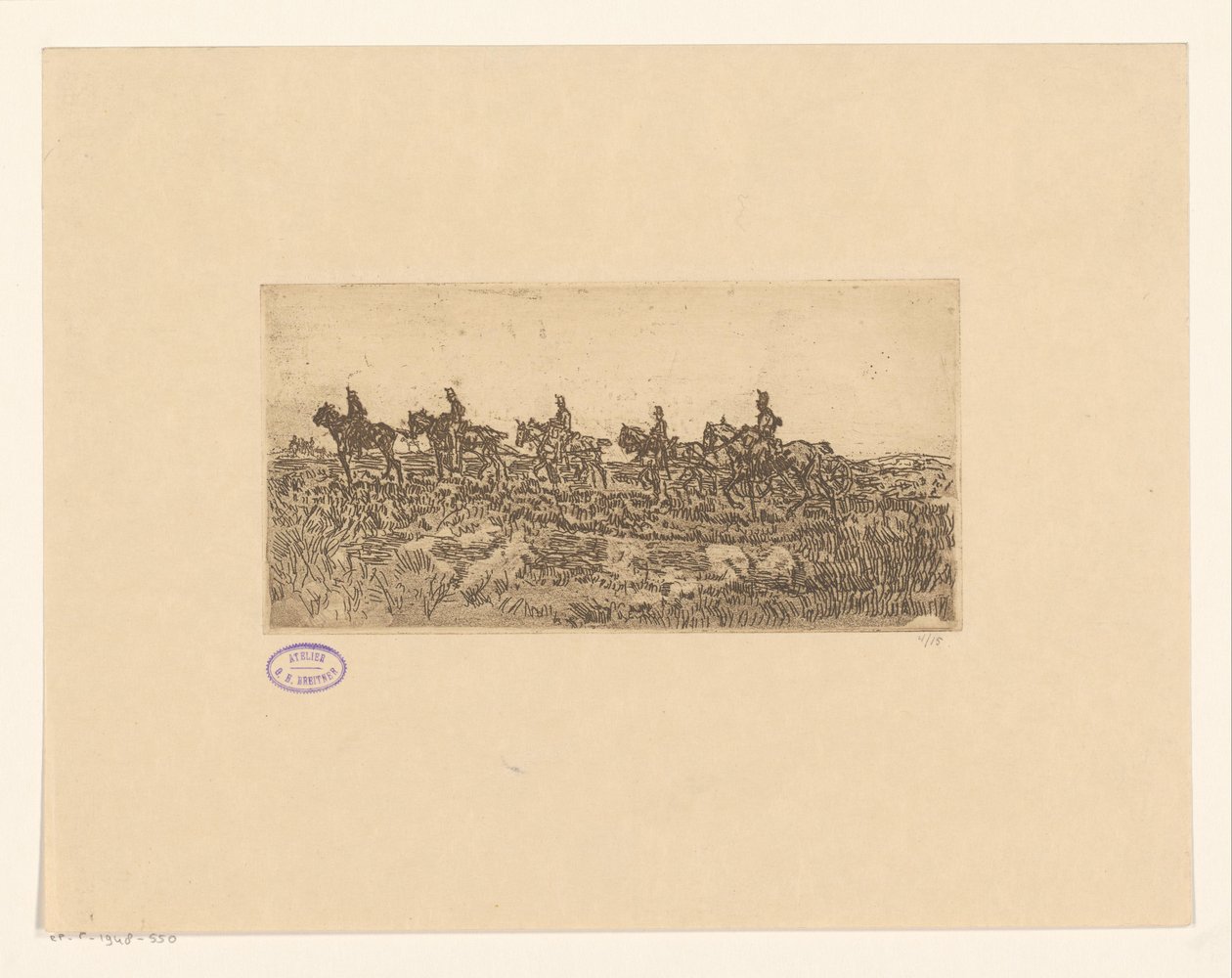 artillería de campo de George Hendrik Breitner