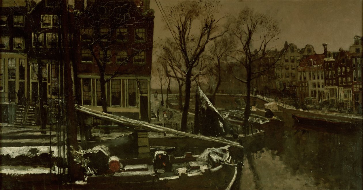 Invierno en Ámsterdam de George Hendrik Breitner