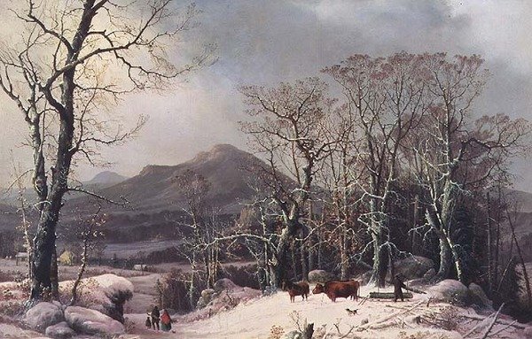Madera para el Invierno de George Henry Durrie