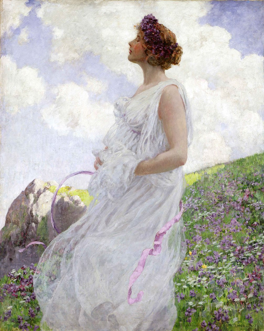 Calypso, c.1906 (óleo sobre lienzo) de George Hitchcock