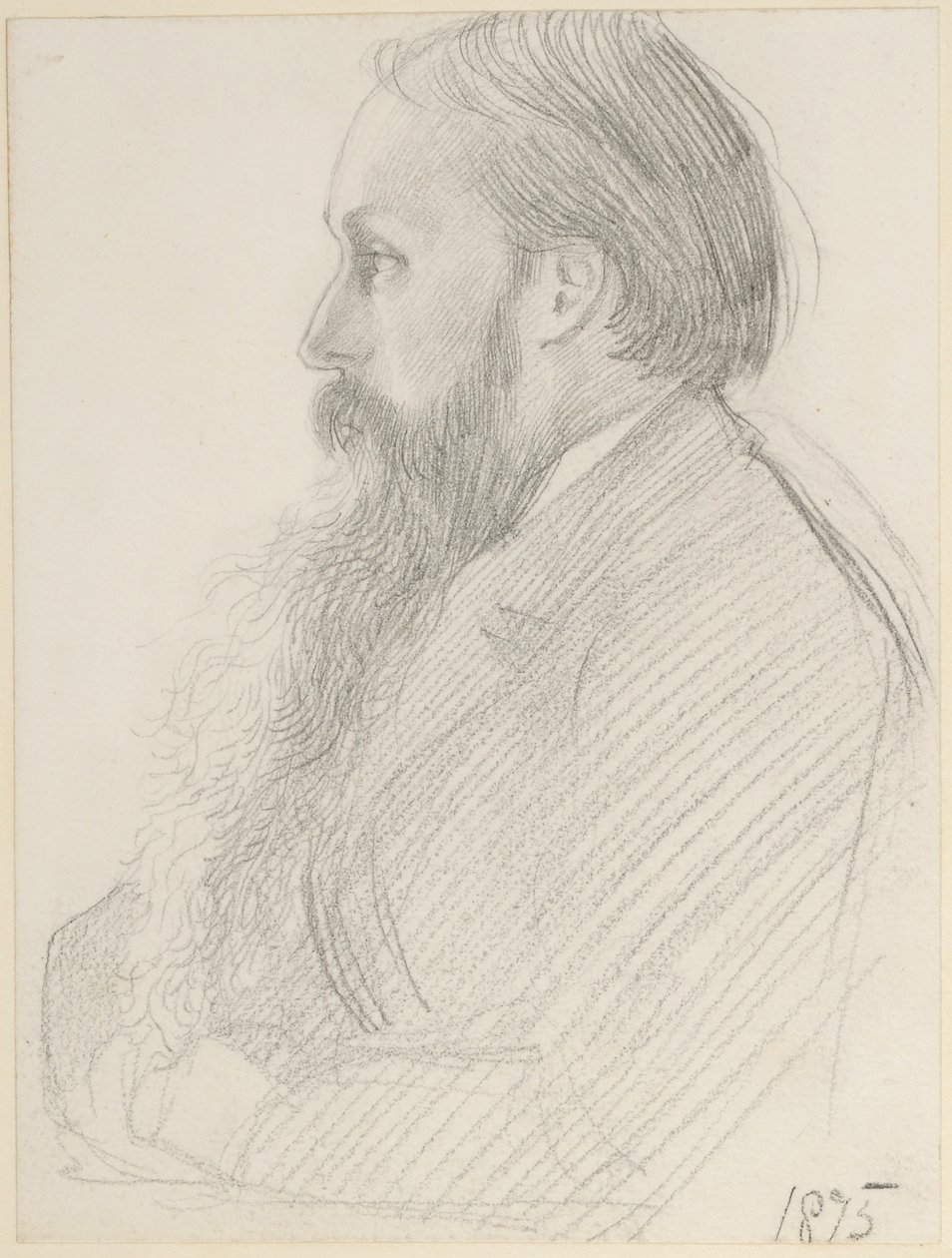 Retrato de Edward Burne-Jones, 1875 de George Howard