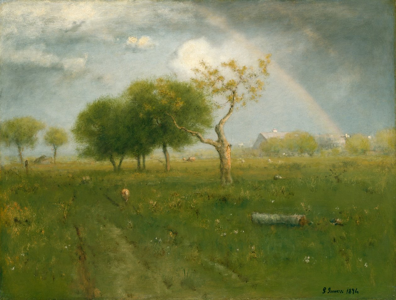 Después de una Lluvia de Verano, 1894 de George Inness