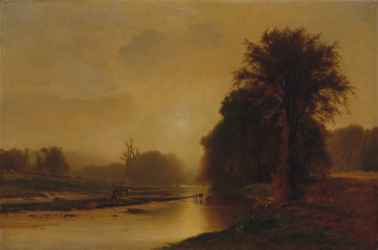 Praderas de otoño, 1869 de George Inness