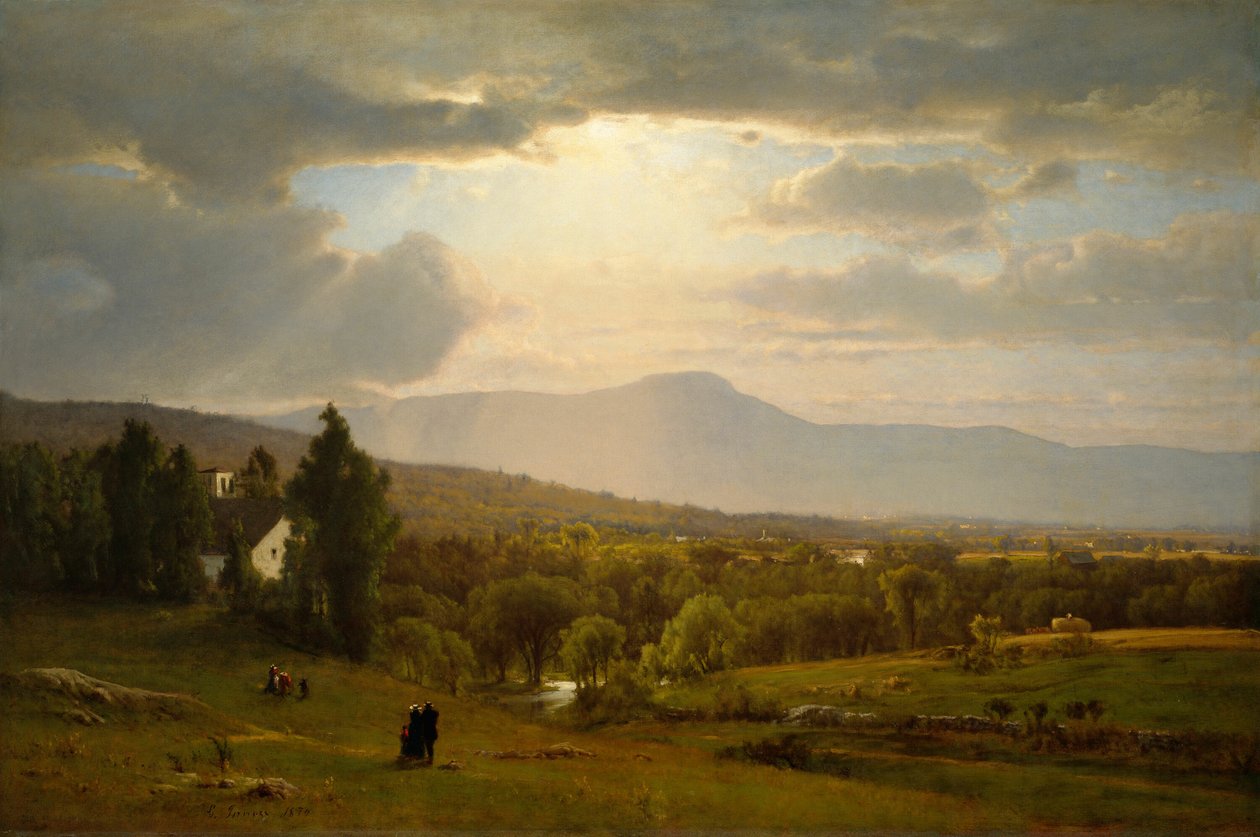Montañas Catskill de George Inness