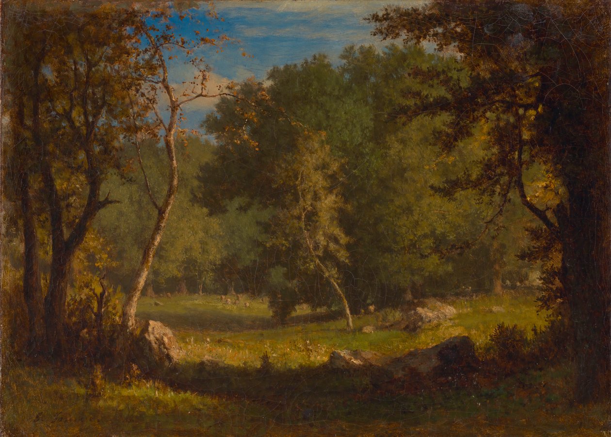 Terreno de Elfos, ca. 1860 de George Inness
