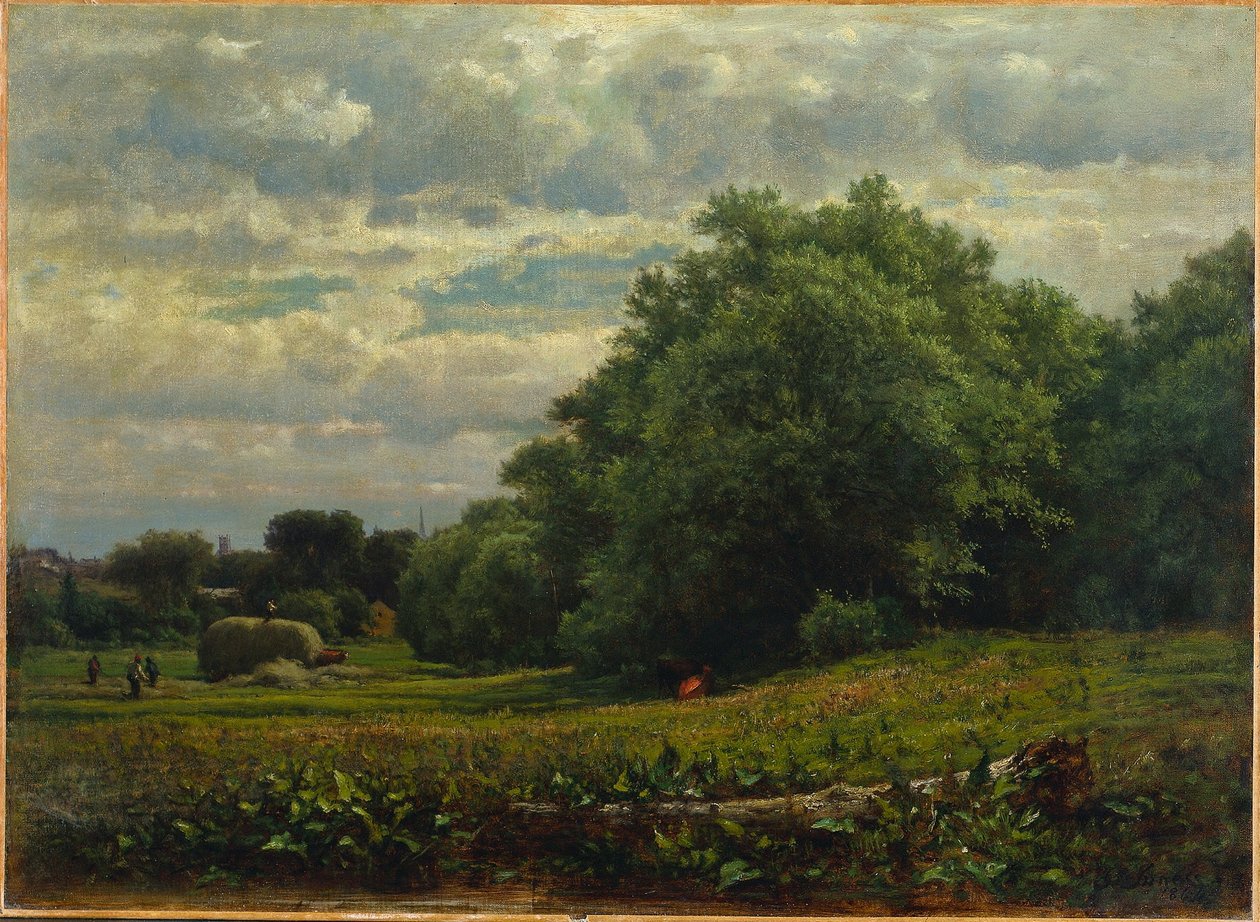 Tiempo de Cosecha, 1864 de George Inness