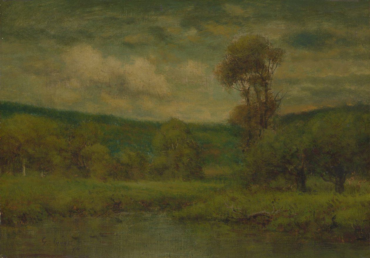 Paisaje, 1884 o 1889 de George Inness