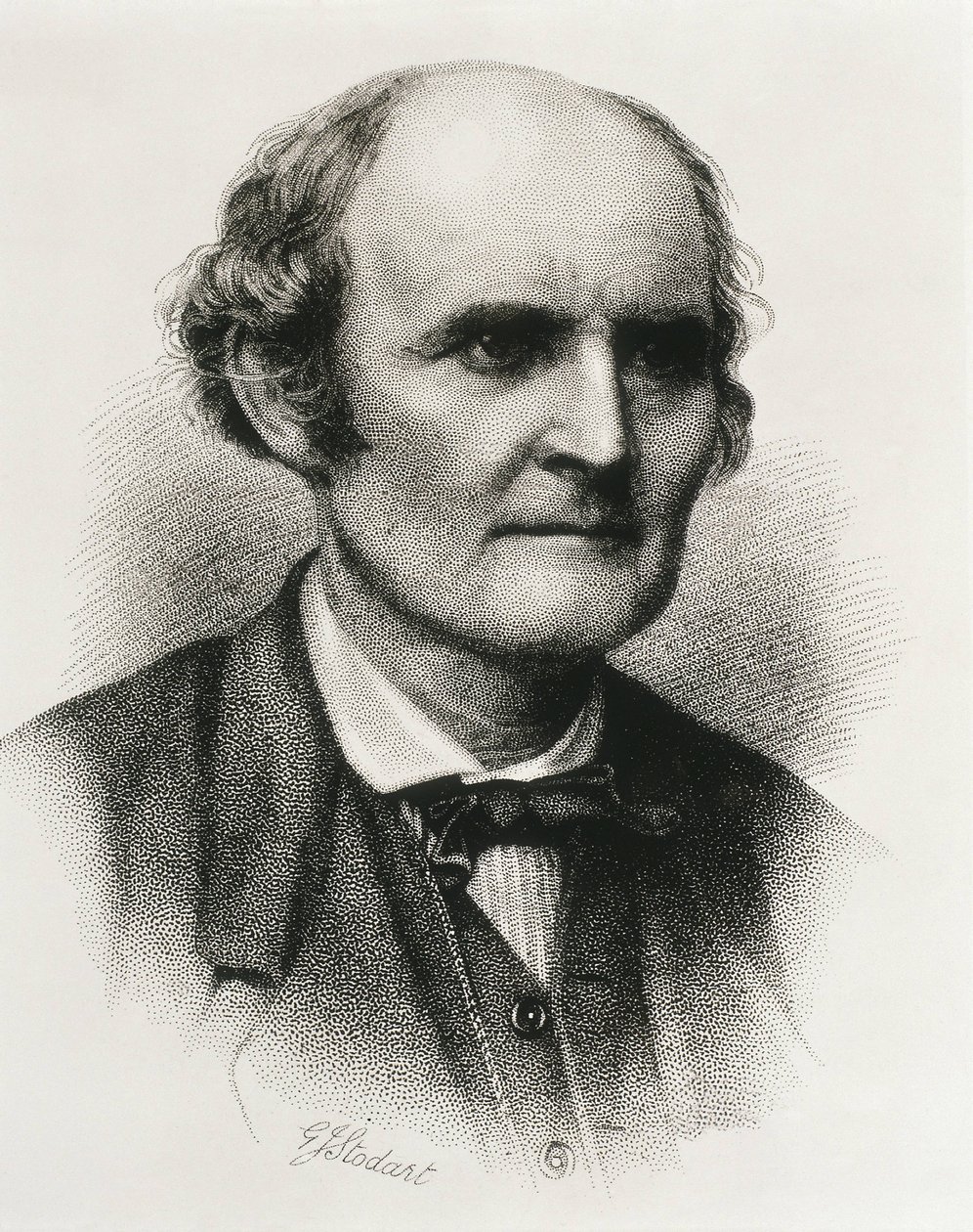 CAYLEY, Arthur (grabado) de George J. Stodart