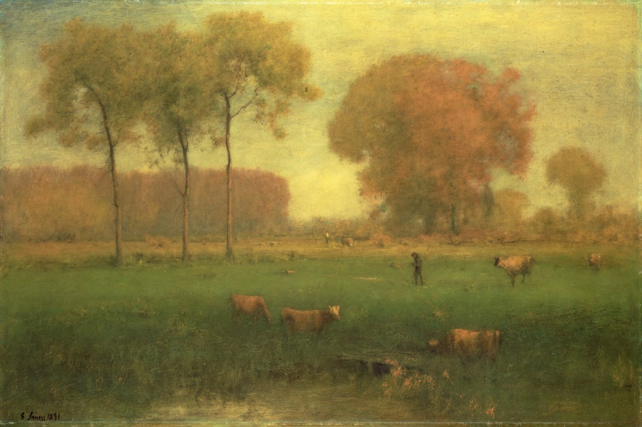 Verano indio, 1891 de George Jnr. Inness