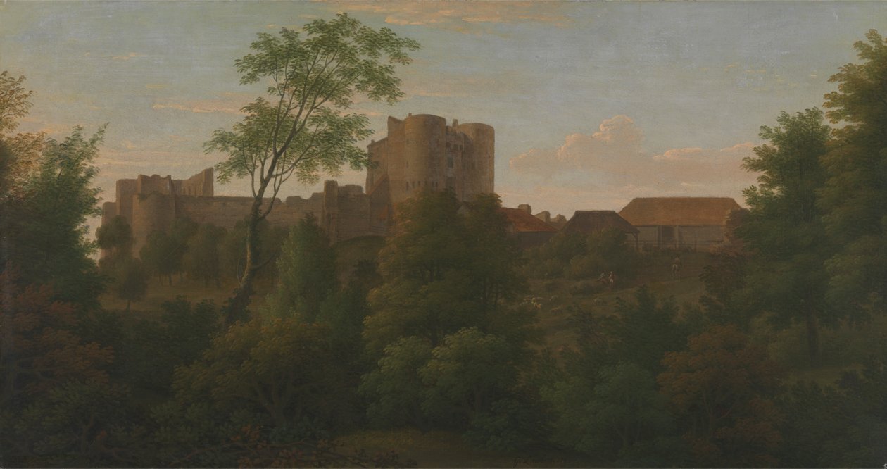 Castillo de Saltwood de George Lambert