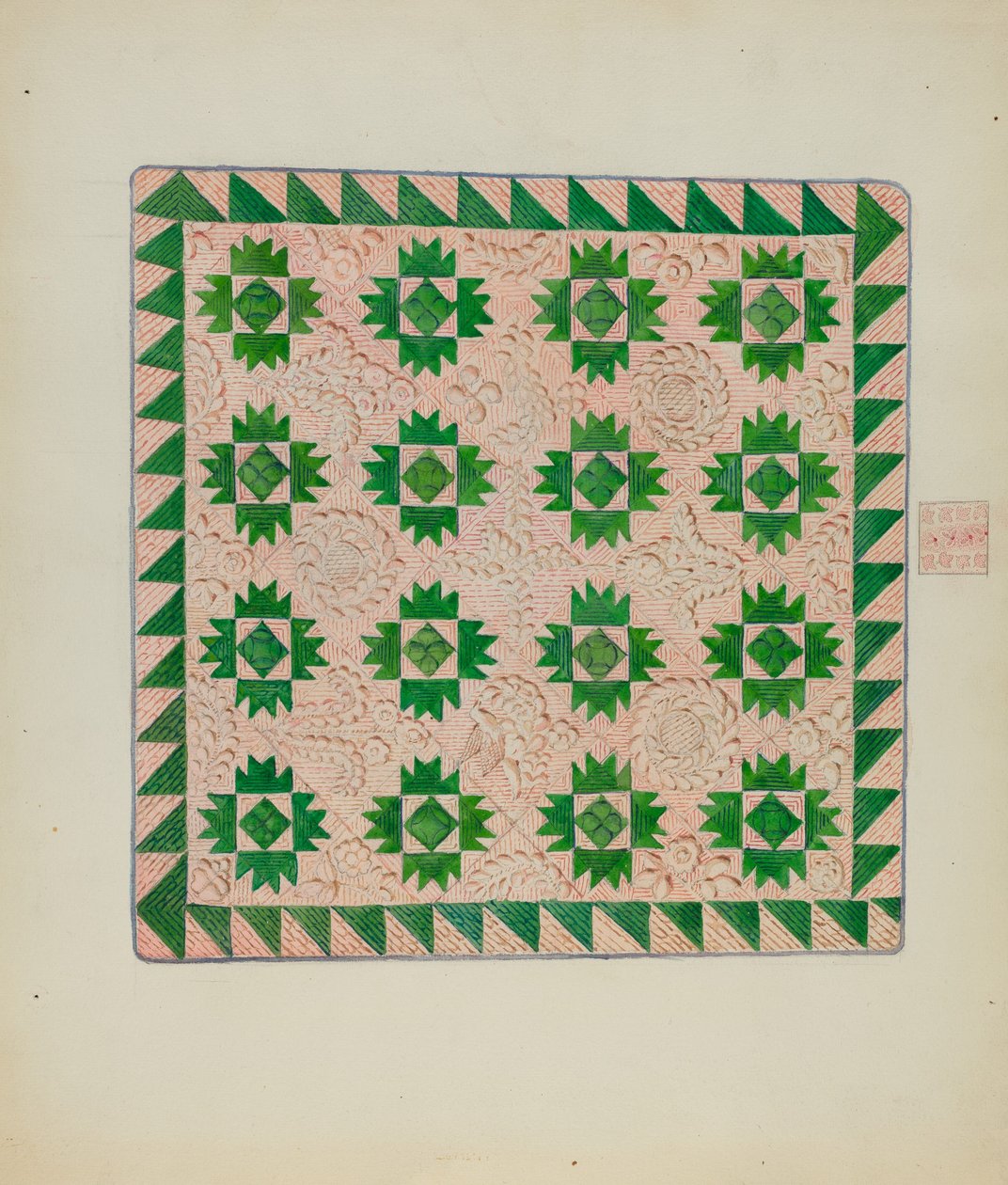 Colcha de retazos de George Loughridge