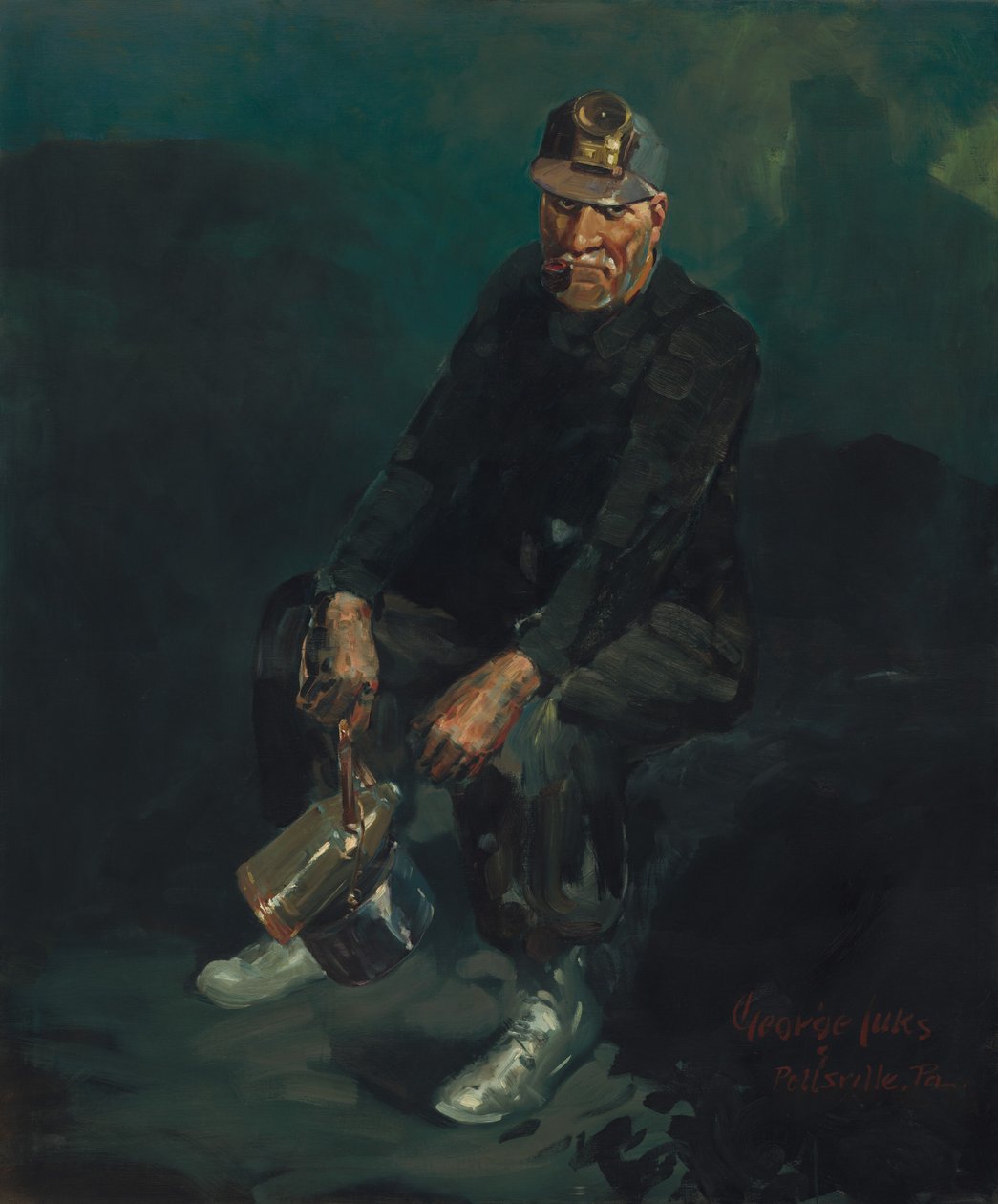 El jefe de bomberos de George Luks