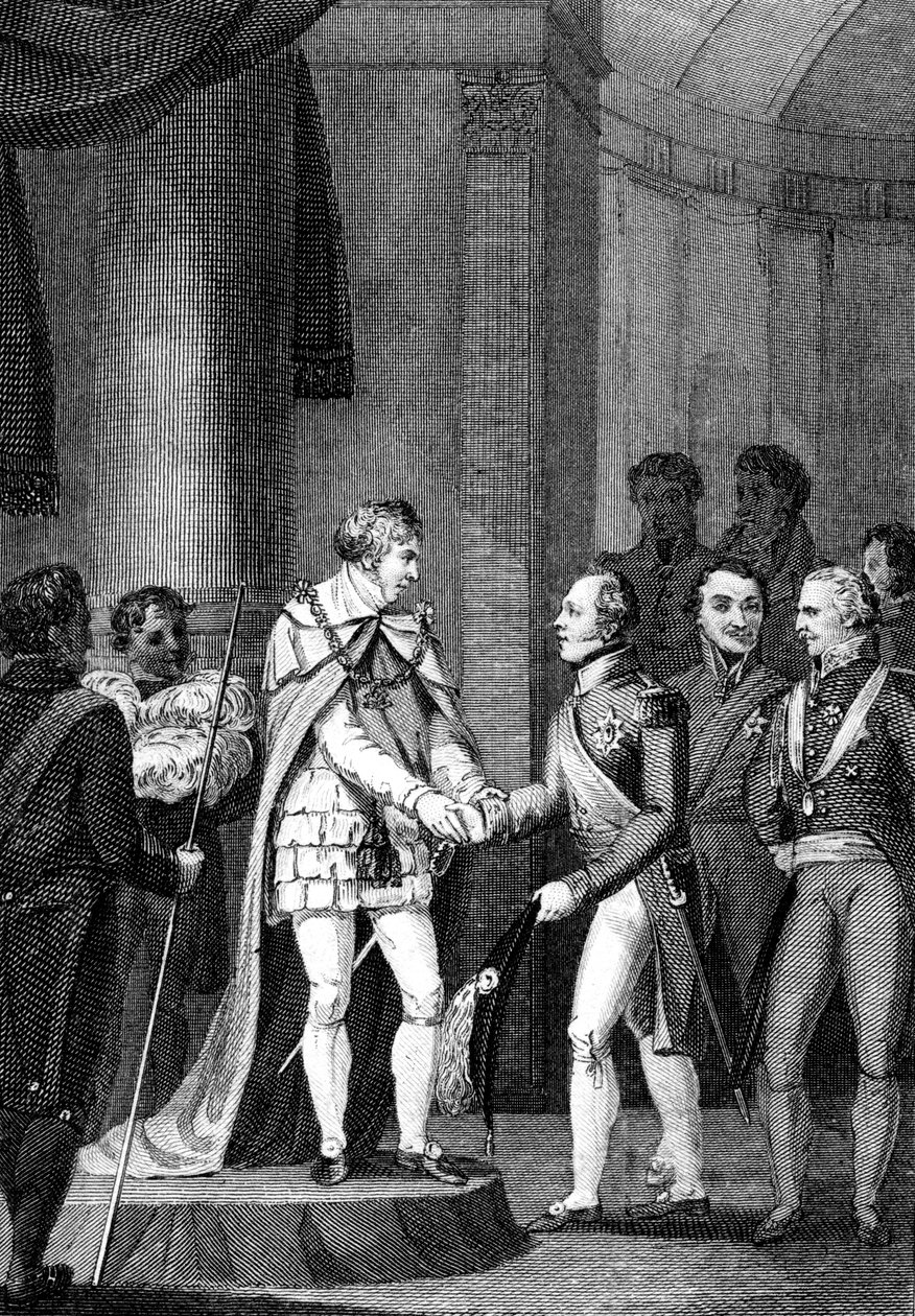 Los Ilustres Visitantes, 1815 de George M. Brighty