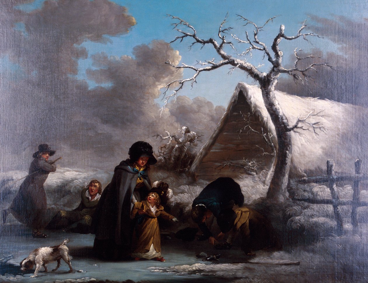Patinaje de George Morland