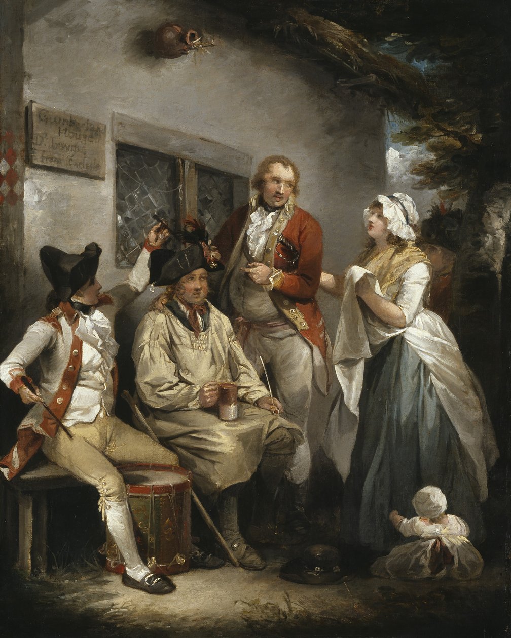 Trepanación de un recluta, c.1790 de George Morland