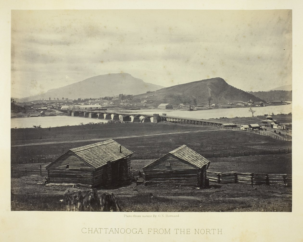 Chattanooga desde el Norte de George N. Barnard
