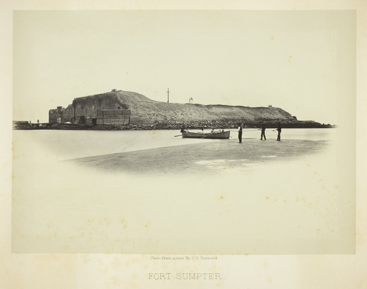 Fuerte Sumpter de George N. Barnard