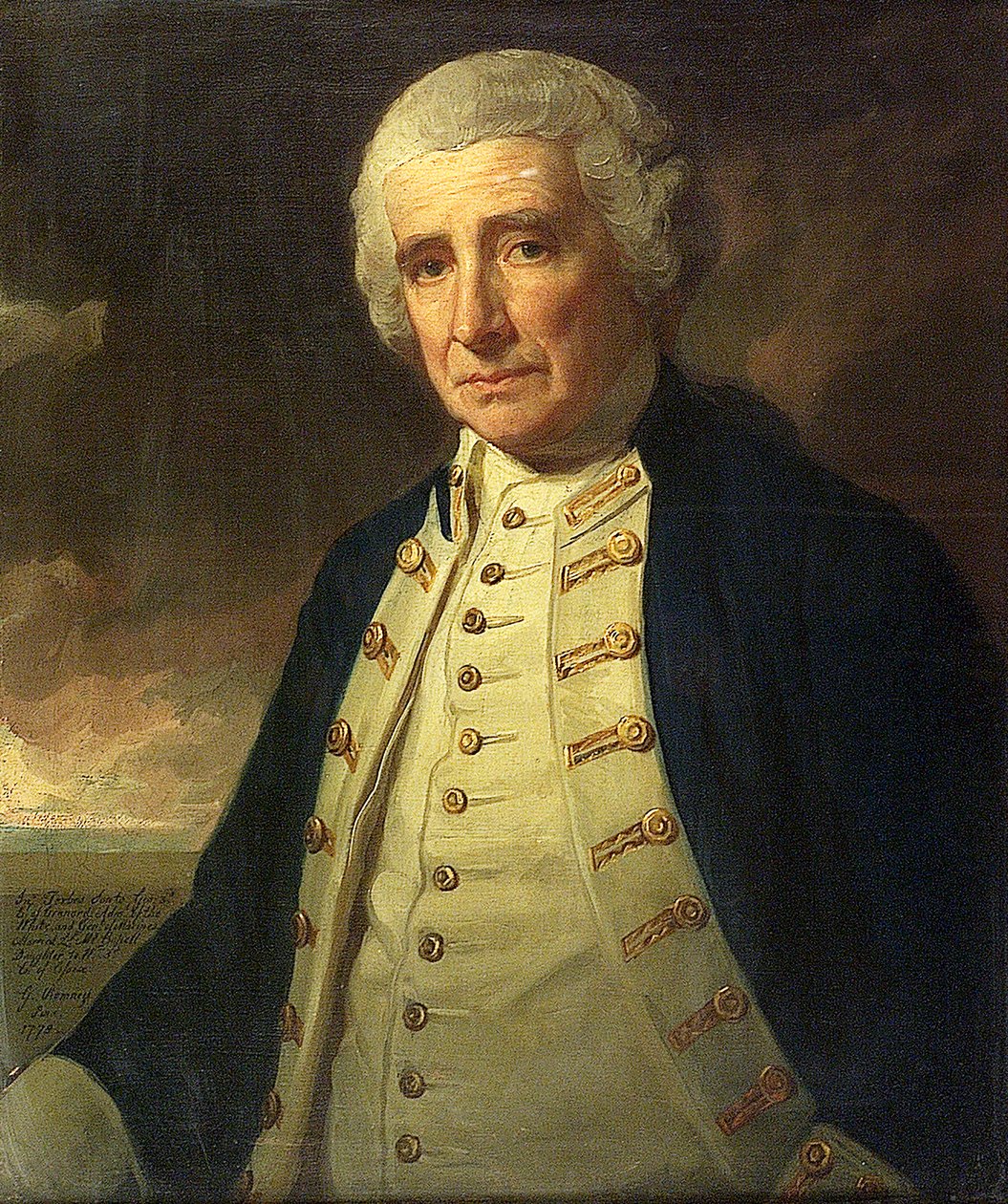 Almirante John Forbes (1714-1796) de George Romney