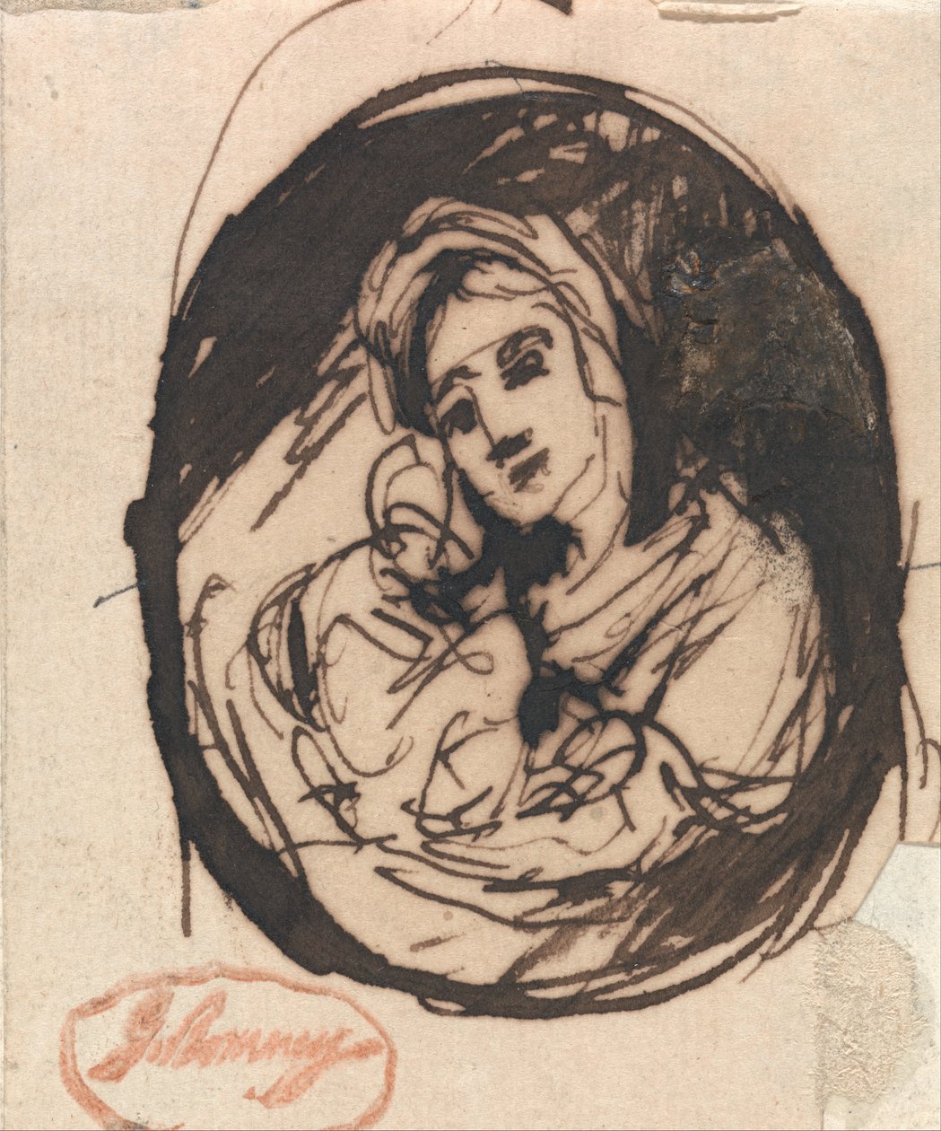 Madre e hijo de George Romney